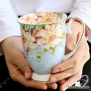 マグカップ おしゃれ 北欧 シンプル コーヒーマグ マグ デカマグ かわいい レトロ 大容量 花柄 陶器 新生活 台所 300ml 誕生日 コーヒー ギフト プレゼント