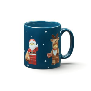 【正規店】 レゴ クリスマス マグカップ LEGO CERAMIC CHRISTMAS MUG - レゴ セラミック クリスマス マグ - 食洗機対応 コップ グラス インテリア 北欧 置物 ミニフィグ サンタ サンタクロース こども