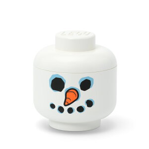 �y���K�X�z���S �~�j�t�B�O �������[ �I�u�W�F LEGO STORAGE HEAD SMALL - ���S �X�g���[�W �w�b�h �X���[�� - �u���b�N �������� ���[ �{�b�N�X �P�[�X ���[�P�[�X ���َq �������ᔠ �q�� �L�b�Y ��