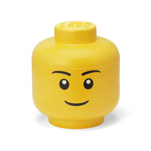 【正規店】レゴ ミニフィグ 小物収納 オブジェ LEGO STORAGE HEAD - レゴ ストレージ ヘッド ラージ - ブロック おもちゃ 収納 ボックス ケース 収納ケース お菓子 おもちゃ箱 子供 キッズ 赤ちゃん