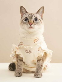 【SALE／20%OFF】【CAT&DOG】オータムケーキ柄プルオーバー GELATO PIQUE CAT&DOG ジェラートピケ ペット用品 ペットウェア・ペット服 レッド【RBA_E】[Rakuten Fashion]