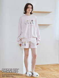 【SALE／30%OFF】【PEANUTS】【ONLINE限定カラーあり】裏毛ショートパンツ gelato pique ジェラートピケ インナー・ルームウェア その他のインナー・ルームウェア ホワイト グレー ピンク【RBA_E】【送料無料】[Rakuten Fashion]