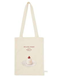 【PARIYA】トートバッグ gelato pique ジェラートピケ バッグ エコバッグ・サブバッグ ホワイト ピンク[Rakuten Fashion]
