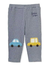 【SALE／30%OFF】【BABY】リブアップリケパンツ gelato pique ジェラートピケ パンツ その他のパンツ グレー ベージュ ネイビー【RBA_E】【送料無料】[Rakuten Fashion]