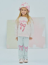 【SALE／30%OFF】【KIDS】リブアップリケパンツ gelato pique ジェラートピケ パンツ その他のパンツ グレー ネイビー ベージュ【RBA_E】【送料無料】[Rakuten Fashion]