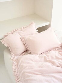 【Sleep】ダブルガーゼフリル ピローケース gelato pique Sleep ジェラートピケ インテリア・生活雑貨 その他のインテリア・生活雑貨[Rakuten Fashion]