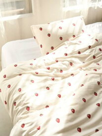 【Sleep】ストロベリー柄2点セット(シングル) gelato pique Sleep ジェラートピケ インテリア・生活雑貨 その他のインテリア・生活雑貨【送料無料】[Rakuten Fashion]