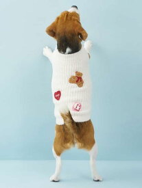 【CAT&DOG】ベビモコベアサガラ刺繍プルオーバー GELATO PIQUE CAT&DOG ジェラートピケ ペット用品 ペットウェア・ペット服【送料無料】[Rakuten Fashion]