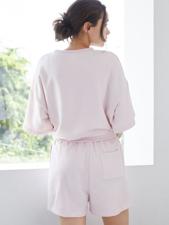 楽天市場】【SALE／30%OFF】裏毛ロゴプルオーバー&ショートパンツ  