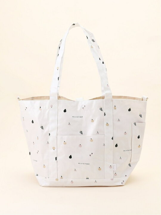 楽天市場 Sale 30 Off フルーツ柄ママバッグ Gelato Pique ジェラートピケ マタニティー ベビー ママバッグ ポーチ ホワイト ピンク Rba E 送料無料 Rakuten Fashion Gelato Pique ジェラートピケ