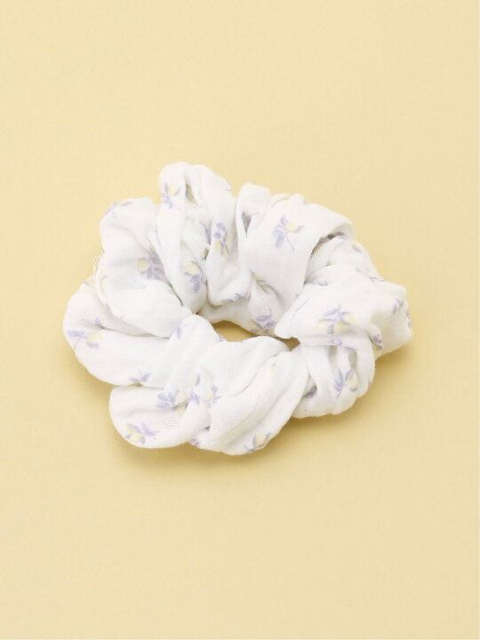 楽天市場 Sale 30 Off レモン柄3重ガーゼシュシュ Gelato Pique ジェラートピケ 帽子 ヘア小物 ヘアゴム ベージュ ホワイト Rba E Rakuten Fashion Gelato Pique ジェラートピケ