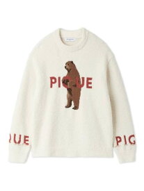 【HOMME】パウダーフォレストベアジャガードプルオーバー gelato pique ジェラートピケ トップス スウェット・トレーナー ネイビー【送料無料】[Rakuten Fashion]