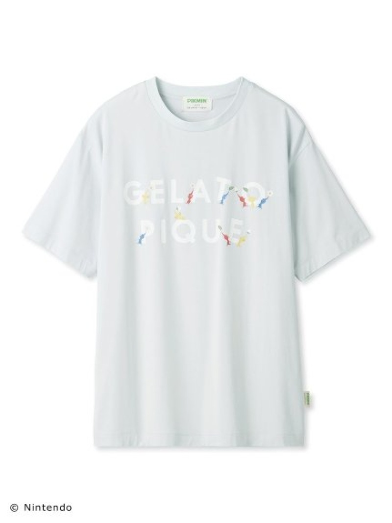 【PIKMIN】【UNISEX】プリントTシャツ gelato pique ジェラートピケ トップス カットソー・Tシャツ  ホワイト【送料無料】[Rakuten Fashion] gelato pique／ジェラートピケ
