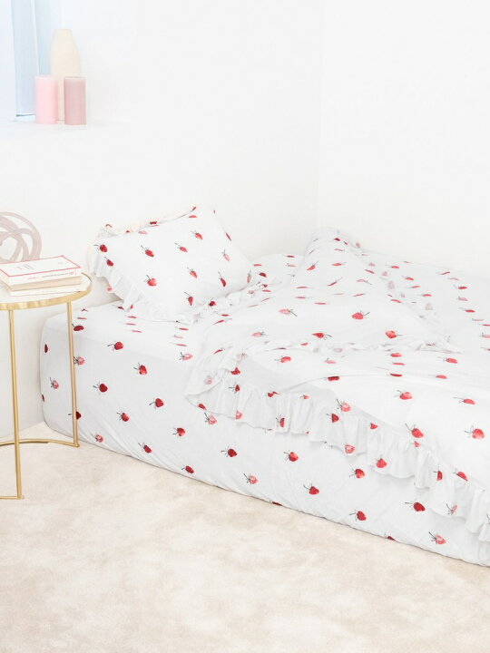 楽天市場】【SALE／30%OFF】【Sleep】(シングル)ストロベリーモチーフ3  