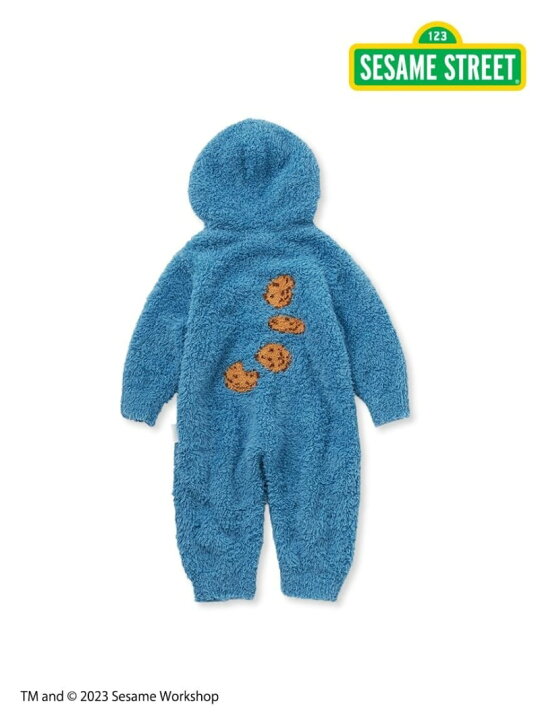 楽天市場】【SESAME STREET】【BABY】クッキーモンスターロンパース 