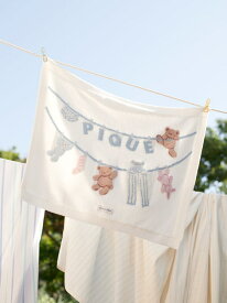 【KIDS】エアリーモコウォッシングアニマルジャガードブランケット gelato pique ジェラートピケ ファッション雑貨 その他のファッション雑貨 ホワイト【送料無料】[Rakuten Fashion]