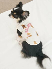 【SALE／20%OFF】【CAT&DOG】スポーティーベア柄カットソープルオーバー GELATO PIQUE CAT&DOG ジェラートピケ ペット用品 ペットウェア・ペット服【RBA_E】[Rakuten Fashion]