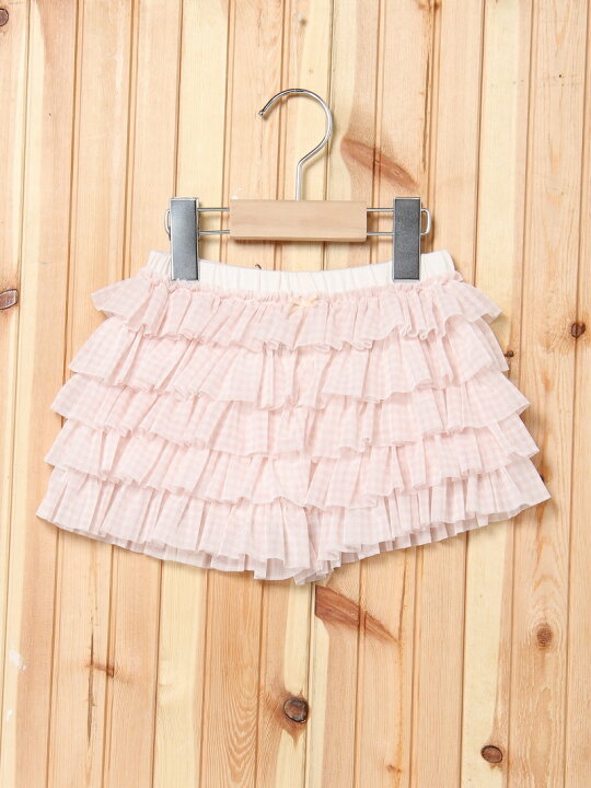 楽天市場】【SALE／20%OFF】ギンガムチュールkidsショートパンツ  