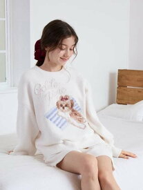 シーズージャガードプルオーバー gelato pique ジェラートピケ インナー・ルームウェア その他のインナー・ルームウェア ピンク ネイビー ホワイト【送料無料】[Rakuten Fashion]