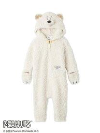 【PEANUTS PUPPIES】【BABY】アンディロンパース gelato pique ジェラートピケ マタニティウェア・ベビー用品 ロンパース・カバーオール ベージュ【送料無料】[Rakuten Fashion]