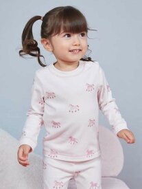 【SALE／30%OFF】【BABY】ポニー柄プルオーバー gelato pique ジェラートピケ トップス カットソー・Tシャツ ピンク【RBA_E】[Rakuten Fashion]
