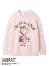 【PEANUTS】オリジナルアート ジャガードプルオーバー gelato pique ジェラートピケ インナー・ルームウェア その他のインナー・ルームウェア ホワイト ピンク【送料無料】[Rakuten Fashion]