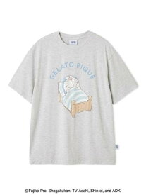 【ドラえもん】【メンズ】ワンポイントTシャツ gelato pique ジェラートピケ トップス カットソー・Tシャツ グレー【送料無料】[Rakuten Fashion]