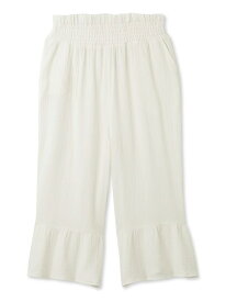 マタニティガーゼロングパンツ gelato pique ジェラートピケ インナー・ルームウェア その他のインナー・ルームウェア ピンク ホワイト グレー【送料無料】[Rakuten Fashion]