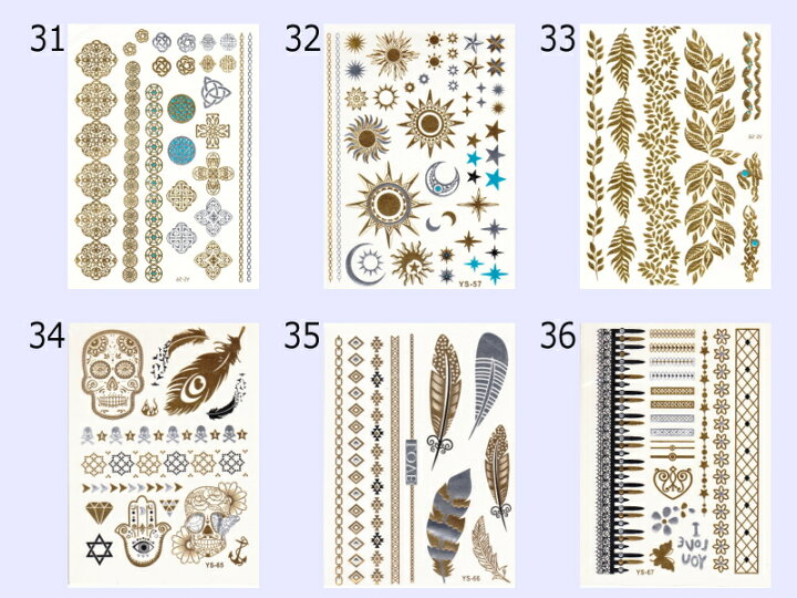 フラッシュタトゥーFLASHTATTOOSタトゥーシール1枚02P30May15