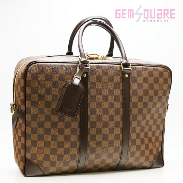 楽天市場】【N41122】ルイヴィトン ダミエ PDヴォワヤージュGM 中古 美  