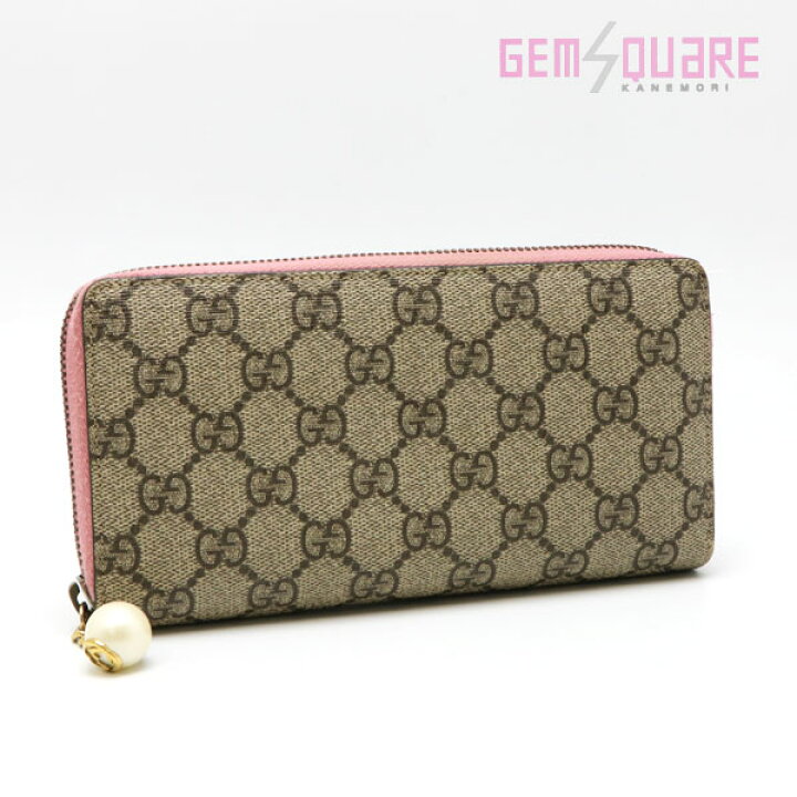 楽天市場】【431477】GUCCI グッチ ラウンドファスナー 長財布 GG  