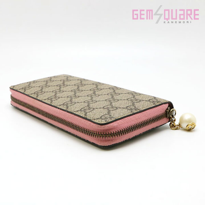 楽天市場】【431477】GUCCI グッチ ラウンドファスナー 長財布 GG 