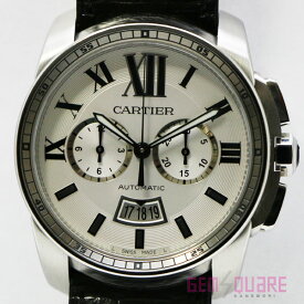【W7100046】カルティエ カリブルドゥカルティエ クロノ 腕時計 中古 美品【質屋出店】