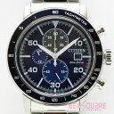 【CA0648-50L】CITIZEN シチズン エコドライブ 腕時計 クロノグラフ 未使用品【質屋出店】