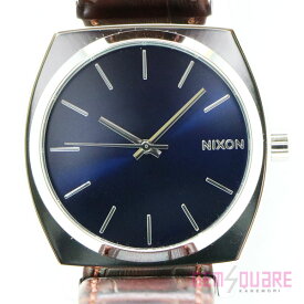 【A45-1887】NIXON タイムテラー クォーツ 腕時計 男 ブルー SS 未使用品【質屋出店】