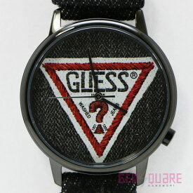 【V1014M2】GUESS ゲス オリジナルズシリーズ ブラックデニム 腕時計 未使用品【質屋出店】