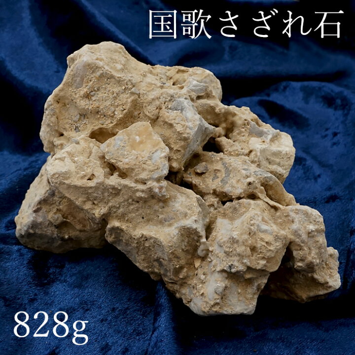 楽天市場】【 一点物 】 国歌さざれ石 原石 岐阜県産 約828g 日本銘石 