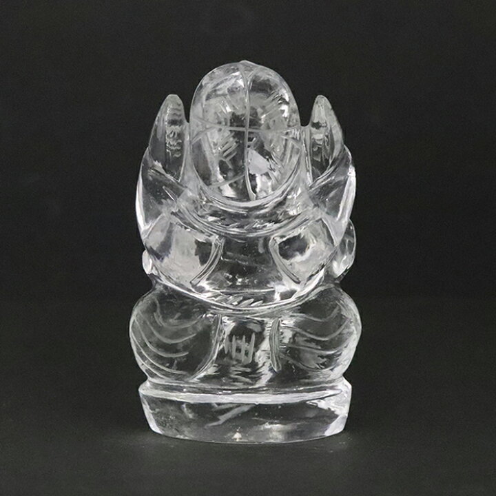 楽天市場】ヒマラヤ水晶 ガネーシャ 彫り物 大 103.1g インド ネパール 