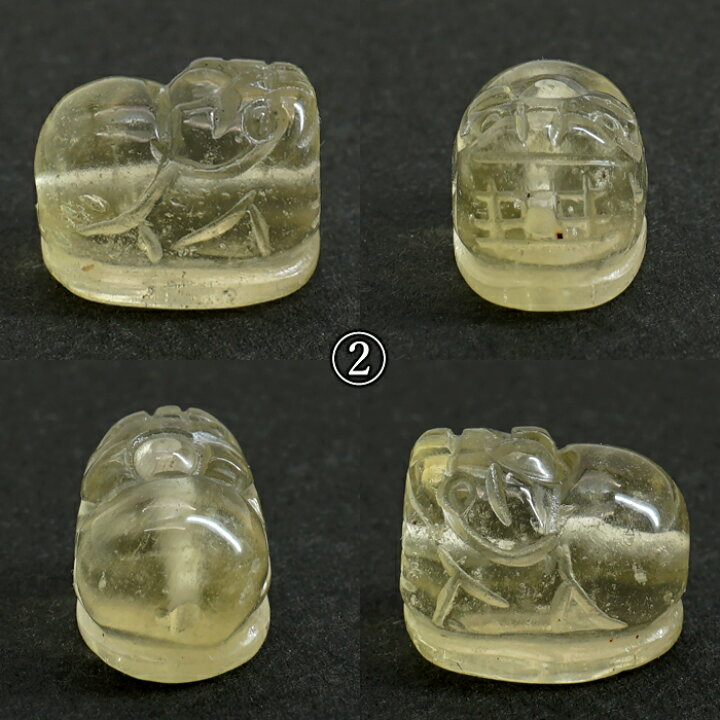 リビアングラス 貔貅 ひきゅう A5080 財運を高める瑞獣 リビアングラス 