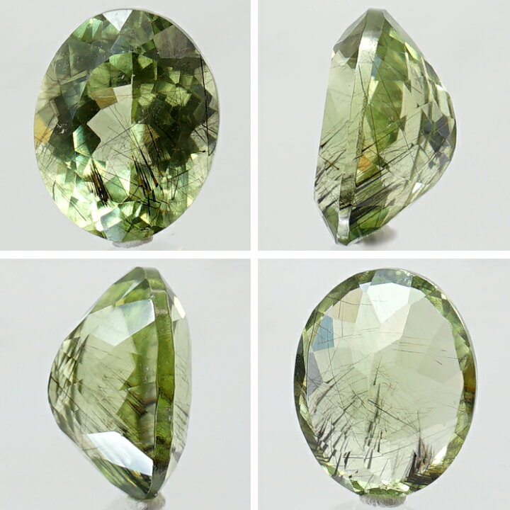 楽天市場】ルドウィジャイトインペリドット ルース 3.365ct オーバル 