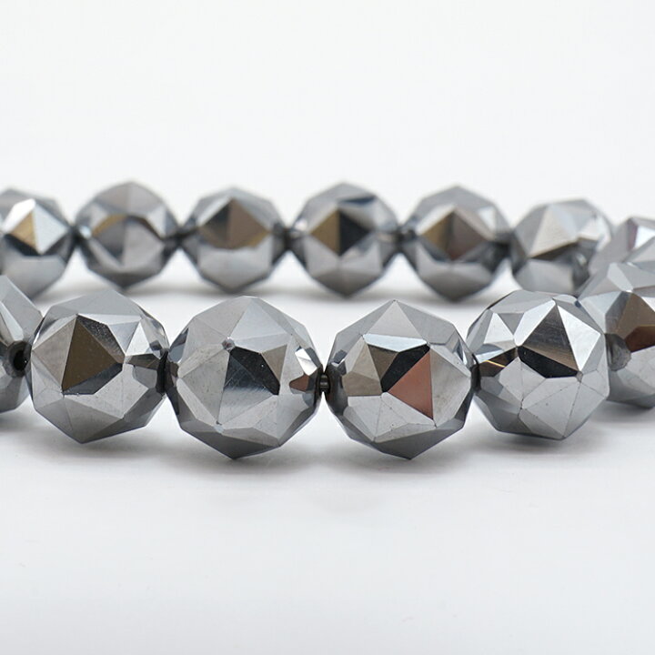 楽天市場】テラヘルツ鉱石ブレスレット スターカット 12mm テラヘルツ 