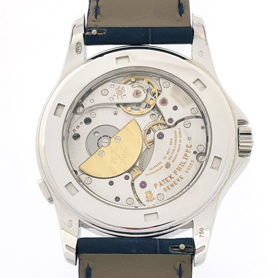 品質は非常に良い  WG ワールドタイム パテック･フィリップ 5130G-001 自動巻【中古】 WG メンズ腕時計