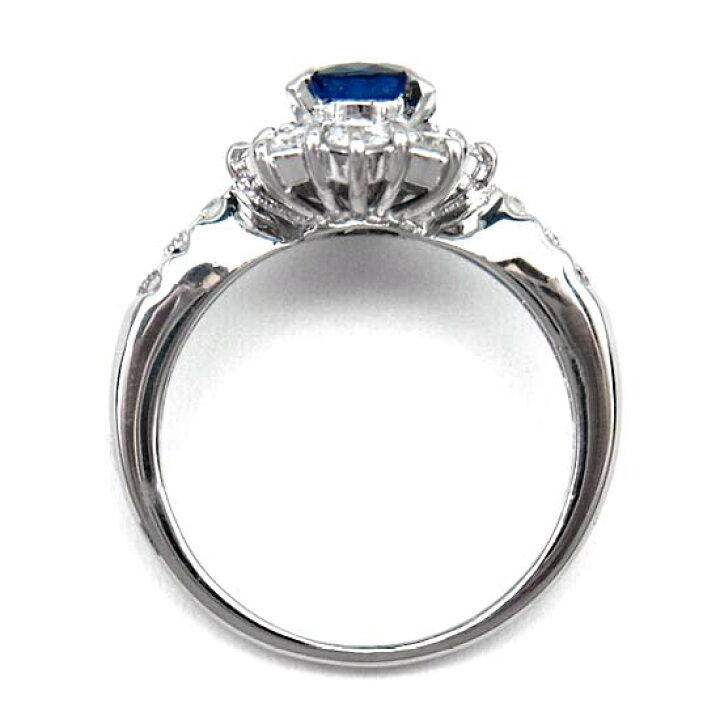 楽天市場】【中古】Pt900 サファイア 0.90ct ダイヤモンド 0.65ct 