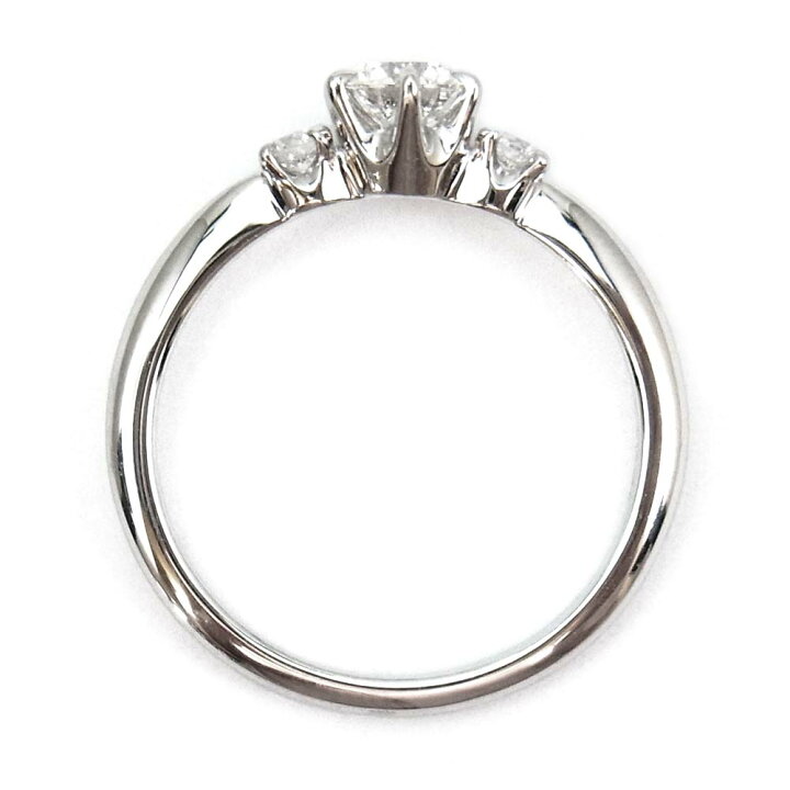 楽天市場】【中古】ミキモト Pt950 ダイヤモンド 0.34ct 脇石 0.07ct 