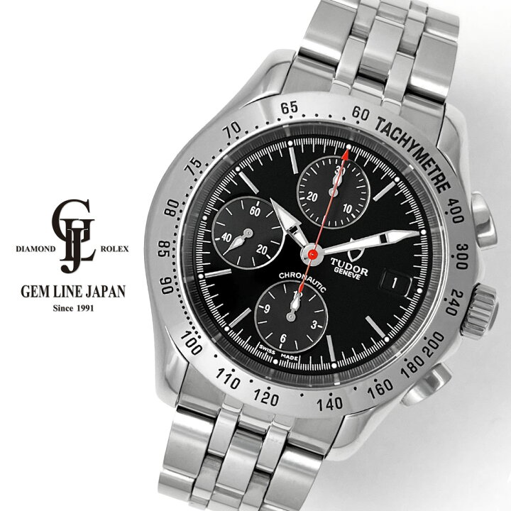 楽天市場】【中古】チューダー TUDOR チュードル クロノチック 79380P 
