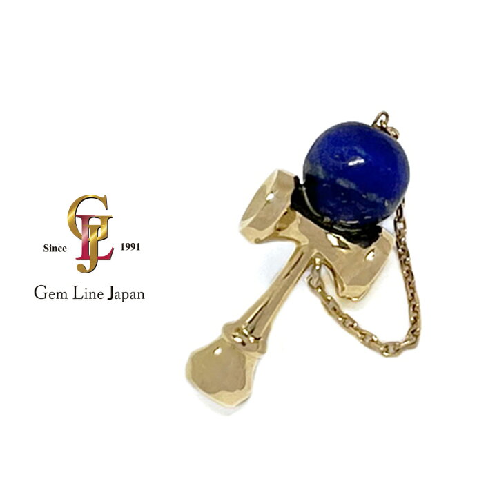 楽天市場】【中古】K18 けん玉 モチーフ ラピスラズリ 6.20mm タイニー 