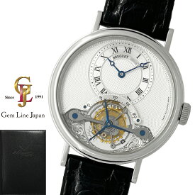 【中古】ブレゲ クラシック トゥールビヨン 3357PT/129/86 PT/革 ギャラ付 メンズ 手巻 時計