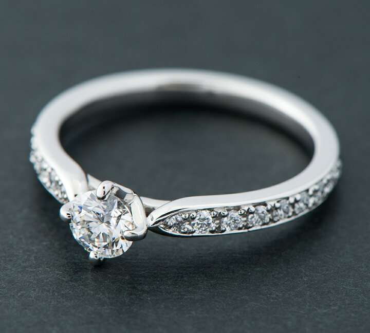 楽天市場】俄(NIWAKA) 睡蓮(SUIREN) ダイヤモンド0.263ct ダイヤモンド 