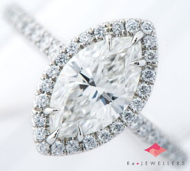 ティファニー マーキスシェイプ ダイヤモンド1.26ct ダイヤモンド プラチナ950 11.5号 リング・指輪【中古】（2200000476258）