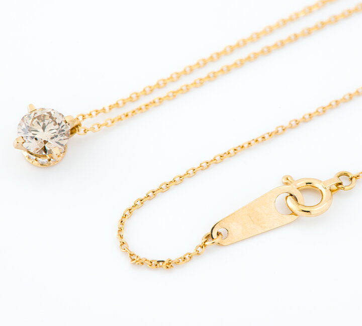 楽天市場】カシケイ ソリティア ブラウン ダイヤモンド0.54ct 